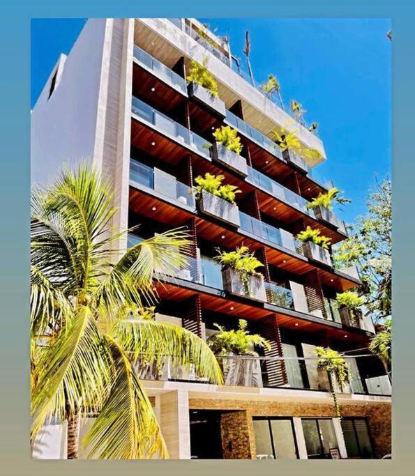 Apartamento Departamento nuevo con vista al mar Playa del Carmen Exterior foto
