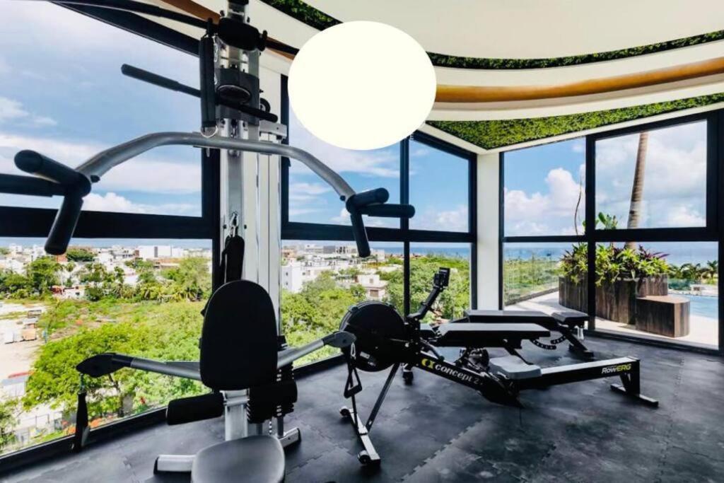 Apartamento Departamento nuevo con vista al mar Playa del Carmen Exterior foto